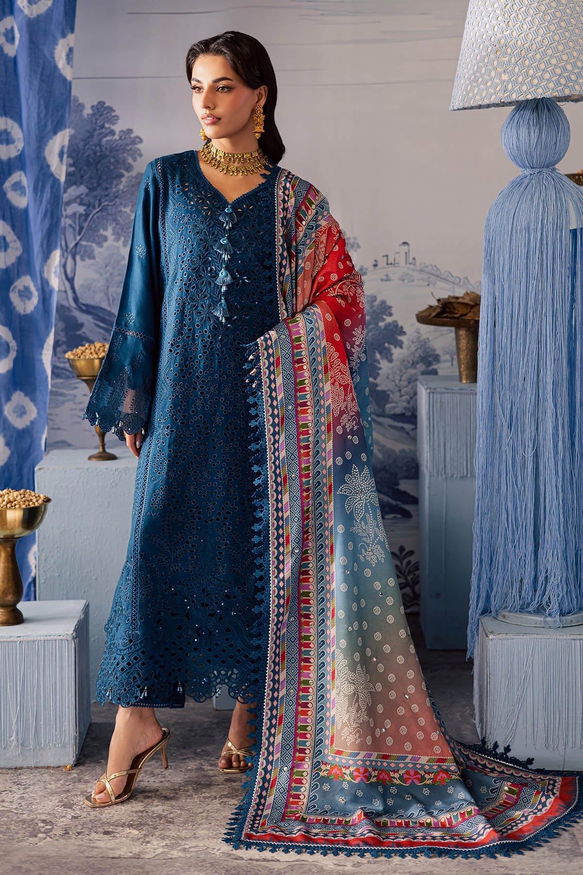 Nureh | Bazaar Luxe 25 | NE-206 by Nureh - Designer Dress  - Type : Ladies Clothes - Available at Libayah - 100% Original 