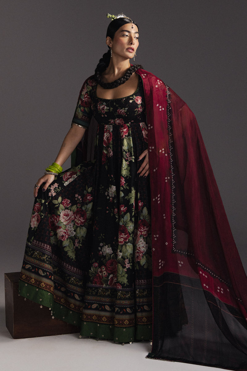 Zara Shahjahan | Anarkali 26 | Shehzadi-D5 - Designer Dress - Type : Ladies Clothes - Available at Libayah - 100% Original