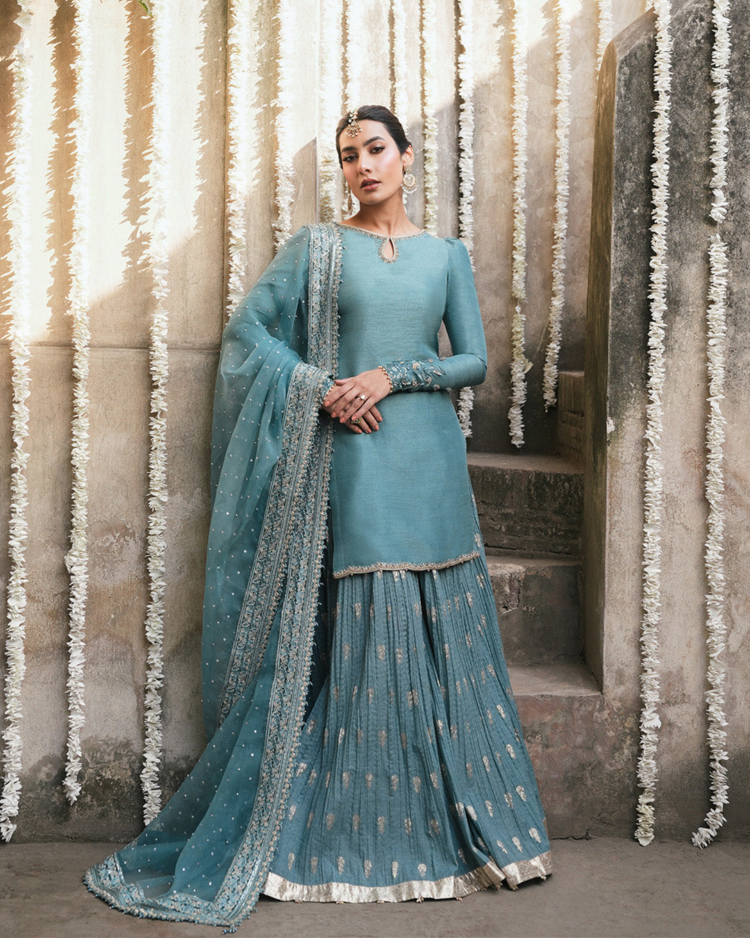 Faiza Saqlain | Zimmal Formals | Tisha by Faiza Saqlain - Designer Dress - Type: Ladies Clothes - Available at Libayah - 100% Original