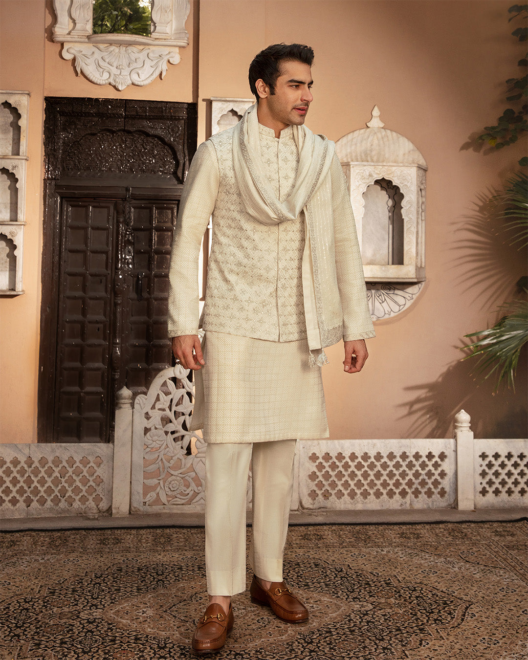 Pakisatni Menswear | Faiza Saqlain | Adael by Faiza Saqlain - Designer Dress - Type: MensWear - Available at Libayah - 100% Original