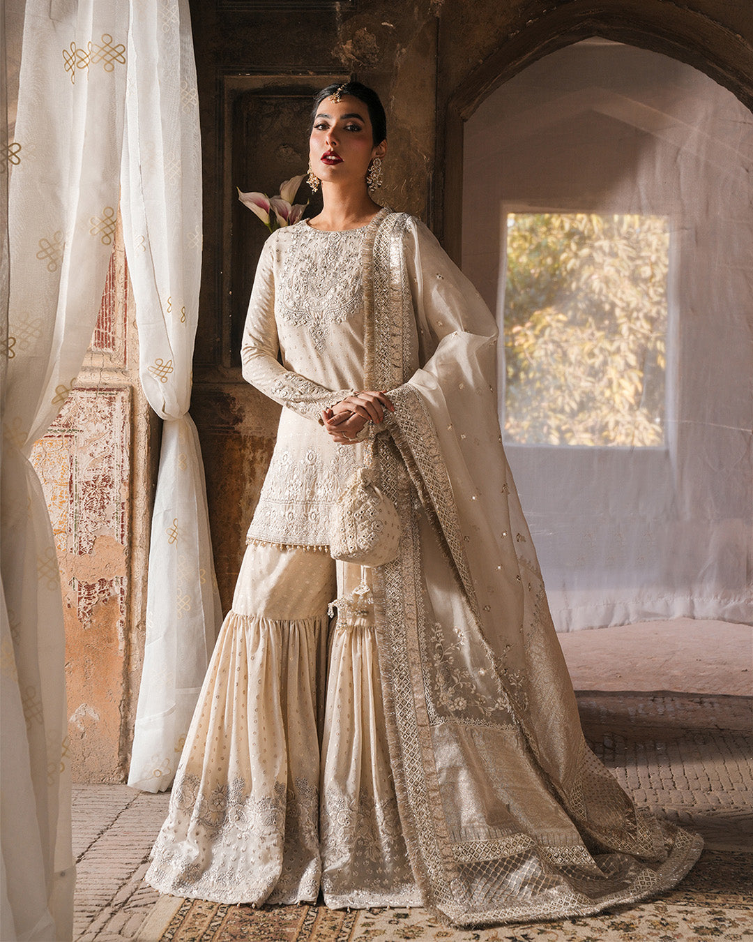 Faiza Saqlain | Zimmal Formals | Devina by Faiza Saqlain - Designer Dress - Type: Ladies Clothes - Available at Libayah - 100% Original