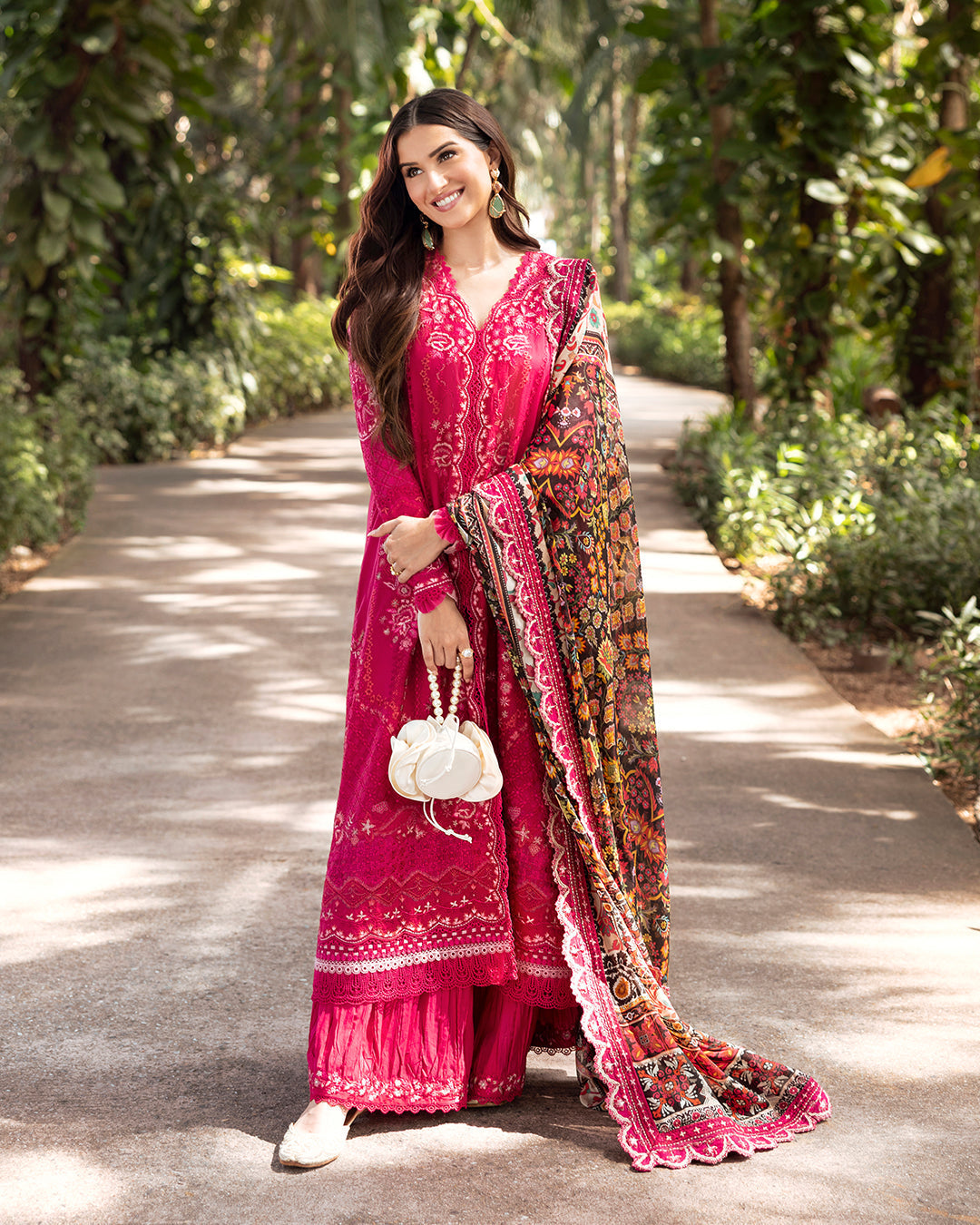 Faiza Saqlain | Zinnia Lawn 25 | Varda by Faiza Saqlain - Designer Dress - Type: Ladies Clothes - Available at Libayah - 100% Original