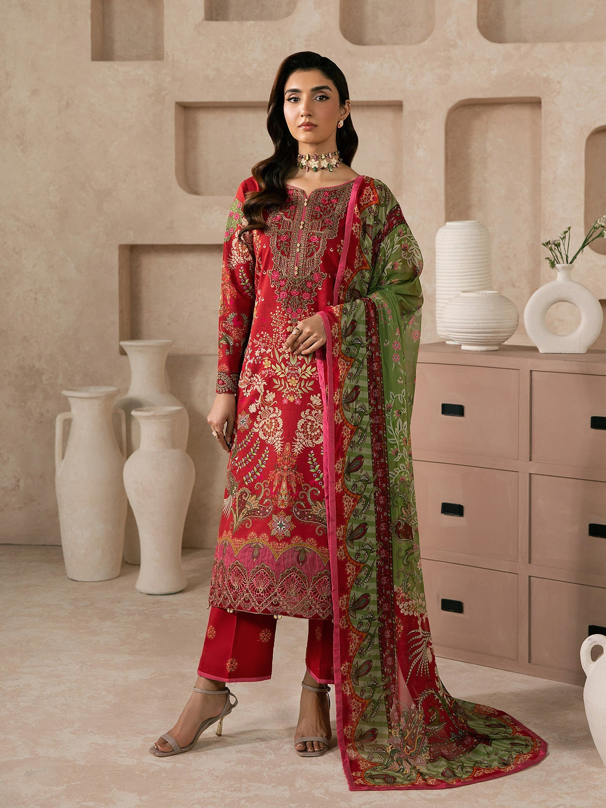 Gulaal | Syra Lawn 26 | Nael D - 1 by Gulaal - Designer Dress  - Type : Ladies Clothes - Available at Libayah - 100% Original 