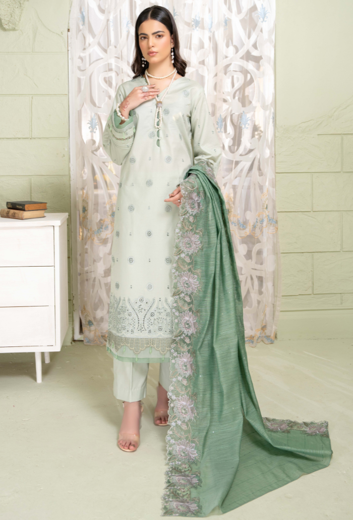 Humdum | Baad e Baharan Lawn | Baad e Baharan - D05 by HumDum - Designer Dress - Type: Ladies Clothes - Available at Libayah - 100% Original