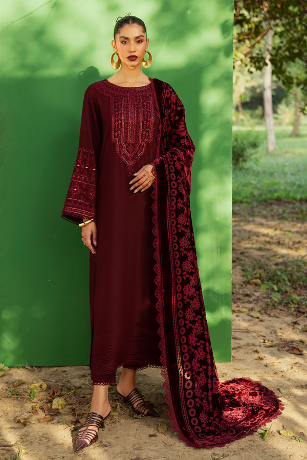 Nureh | Exclusive Leather Peach | NE-189 by Nureh - Designer Dress  - Type : Ladies Clothes - Available at Libayah - 100% Original 