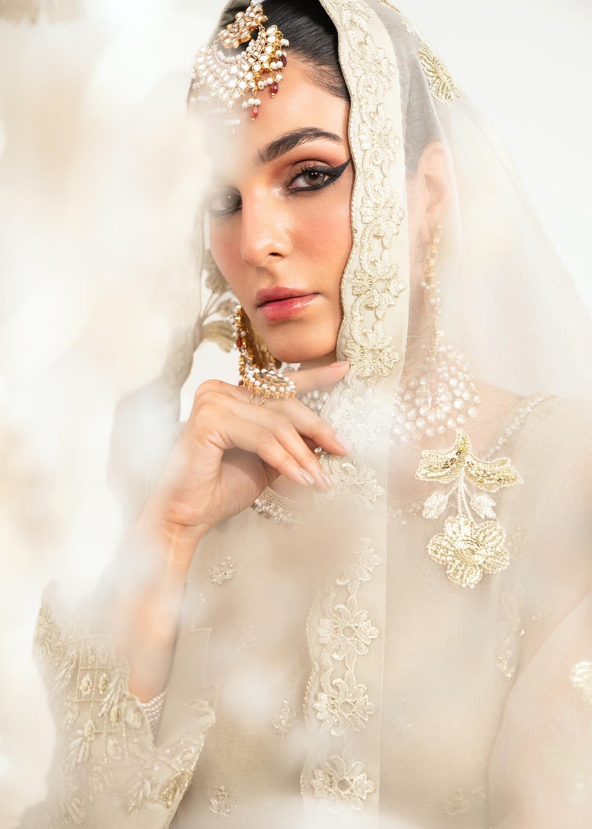 Dastoor | Sajni Luxury Eid Collection 24 | Nahal by Dastoor - Designer Dress - Type: Ladies Clothes - Available at Libayah - 100% Original