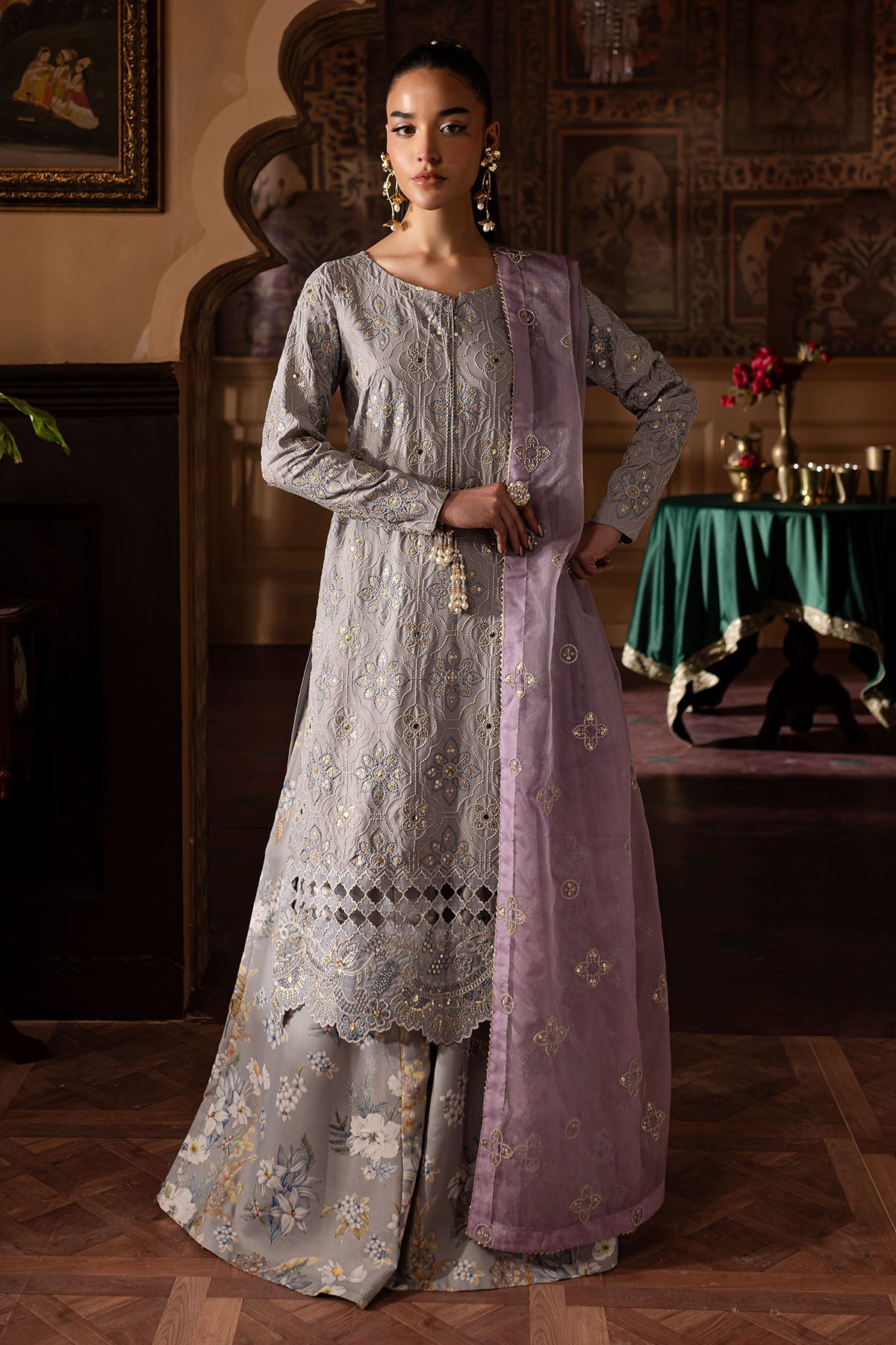 Nureh | Nur Mahal | NE-142 by Nureh - Designer Dress - Type : Ladies Clothes - Available at Libayah - 100% Original 