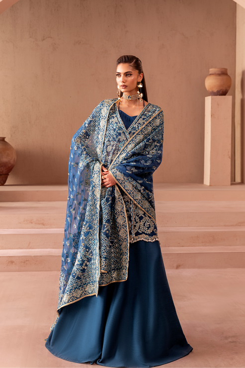 Emaan Adeel | Clay Couture | ELARA by Emaan Adeel - Designer Dress  - Type : Ladies Clothes - Available at Libayah - 100% Original 