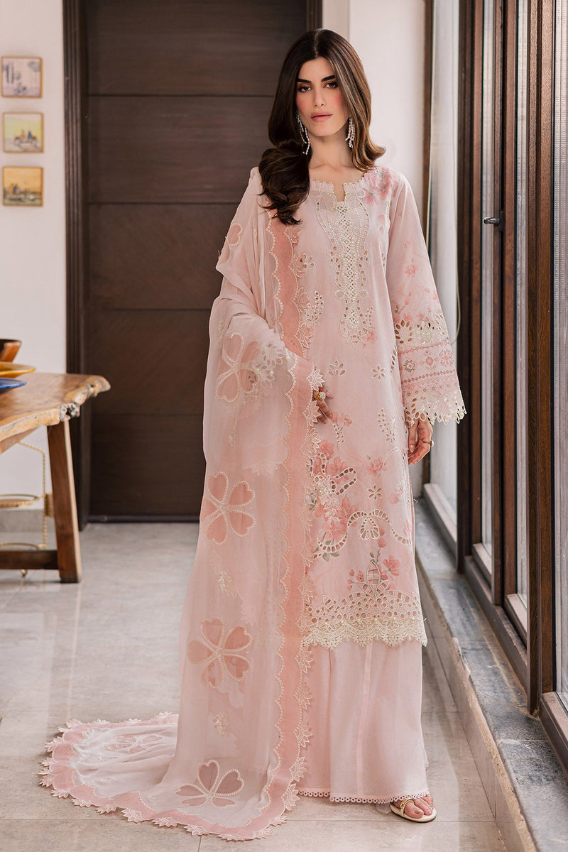 Nureh | Raha Lawn | NE-261 by Nureh - Designer Dress  - Type : Ladies Clothes - Available at Libayah - 100% Original 