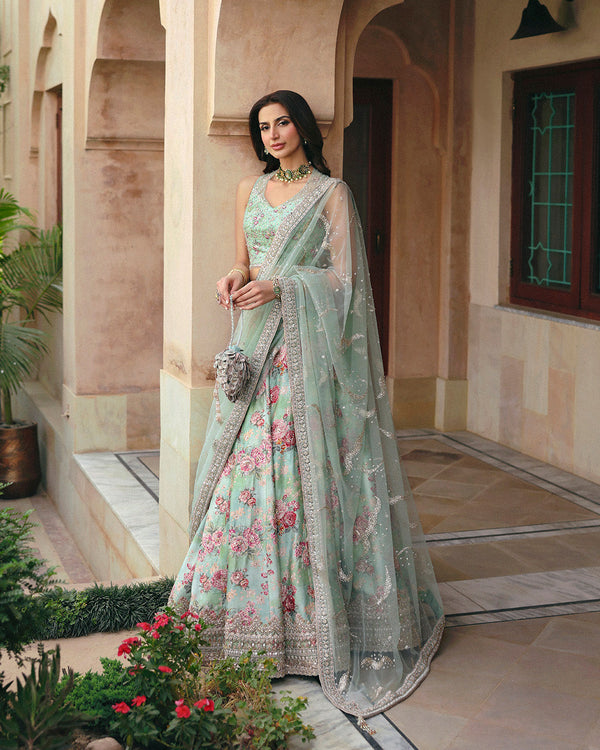 Faiza Saqlain | Averia Bridals | Rosabelle by Faiza Saqlain - Designer Dress  - Type : Ladies Clothes - Available at Libayah - 100% Original 