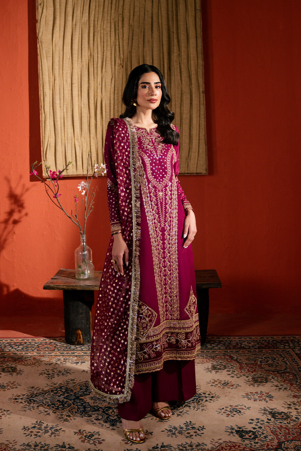 Neeshay | Raw Silk | RTW-RS-01 by Neeshay - Designer Dress  - Type : Ladies Clothes - Available at Libayah - 100% Original 