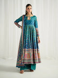 Gulaal | Aira Printed Silk | Azure by Gulaal - Designer Dress  - Type : Ladies Clothes - Available at Libayah - 100% Original 