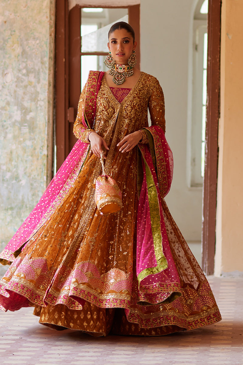 Mina Hassan | Formal Dholki Collection | Nour by Mina Hassan - Designer Dress - Type: Ladies Clothes - Available at Libayah - 100% Original