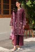 Farasha | Meline Premium Viscose 25 | Mauve Cream by Farasha - Designer Dress  - Type : Ladies Clothes - Available at Libayah - 100% Original 