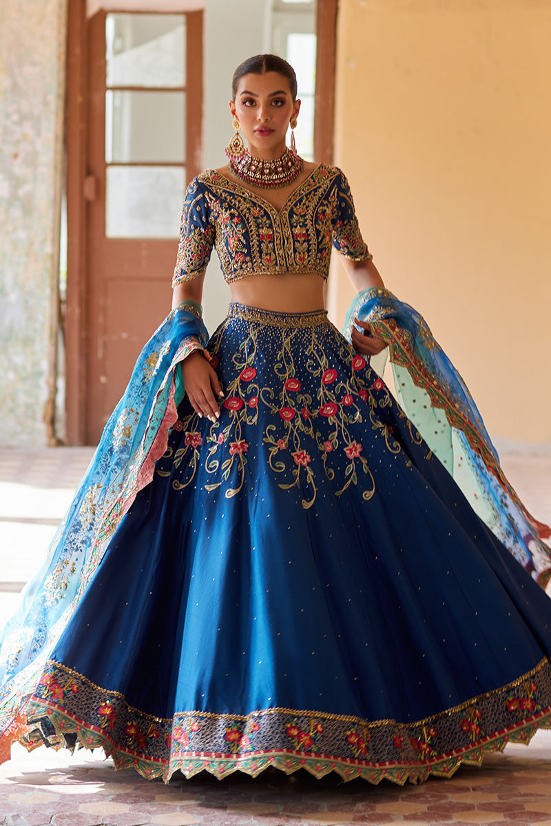 Mina Hassan | Formal Dholki Collection | Abeer by Mina Hassan - Designer Dress - Type: Ladies Clothes - Available at Libayah - 100% Original