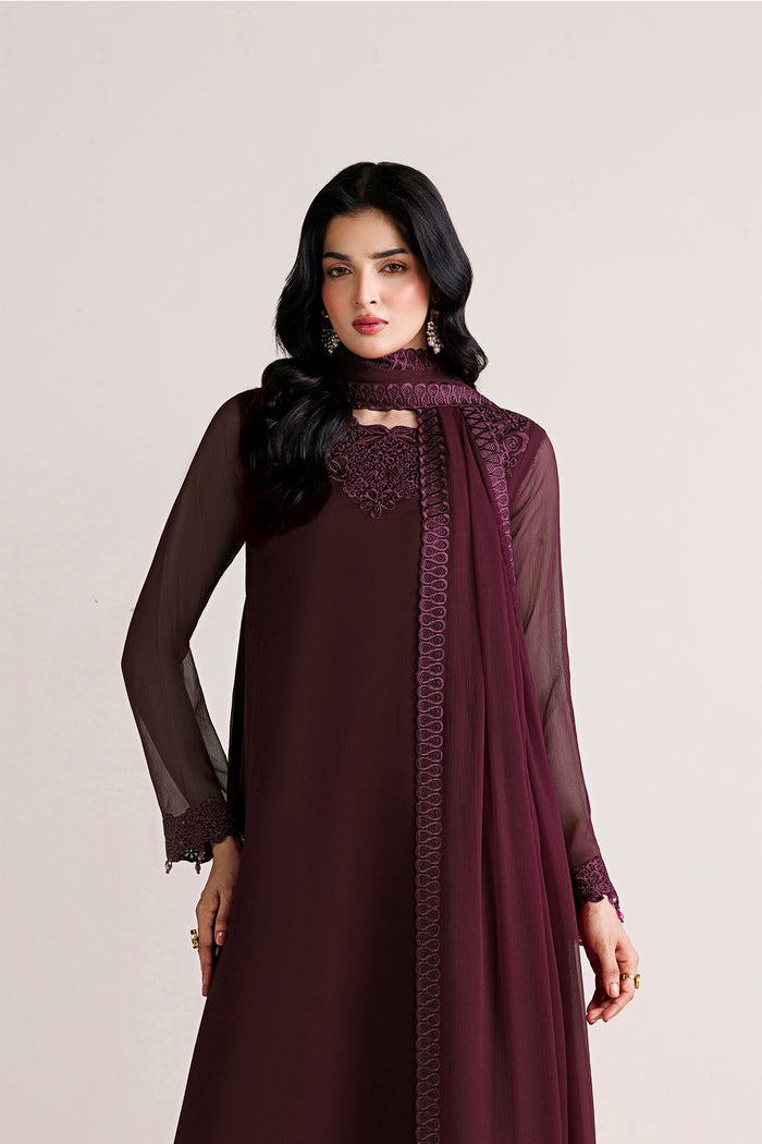 Farasha | Chiffon Essentials 26 | Oak Shadow by Farasha - Designer Dress  - Type : Ladies Clothes - Available at Libayah - 100% Original 