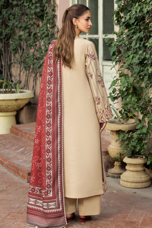 Farasha | Eminence Khaddar 25 | Sunrose by Farasha - Designer Dress - Type : Ladies Clothes - Available at Libayah - 100% Original 