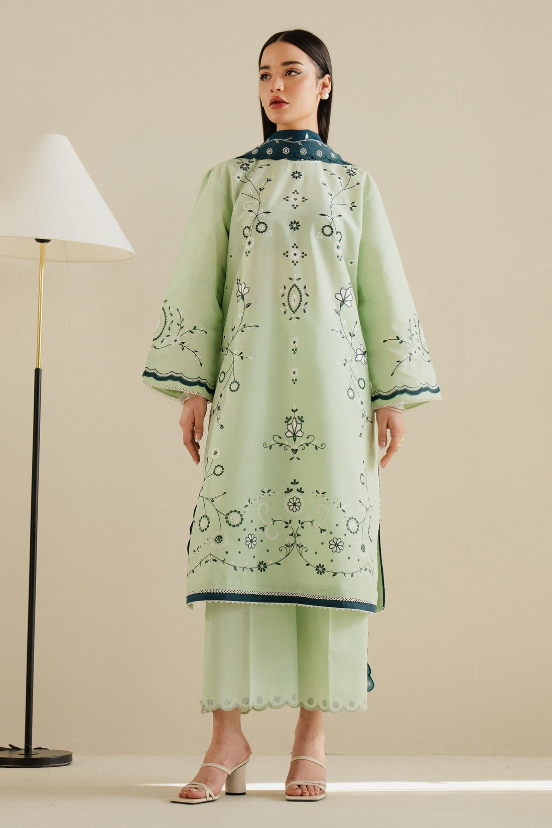 Zara Shahjahan | Eid Pret 25 | CR25P0212 by Zara Sahjahan - Designer Dress - Type: Ladies Clothes - Available at Libayah - 100% Original
