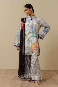Zara Shahjahan | Coco Prints 26 | Fiora-2A by Zara Shahjahan - Designer Dress  - Type : Ladies Clothes - Available at Libayah - 100% Original 