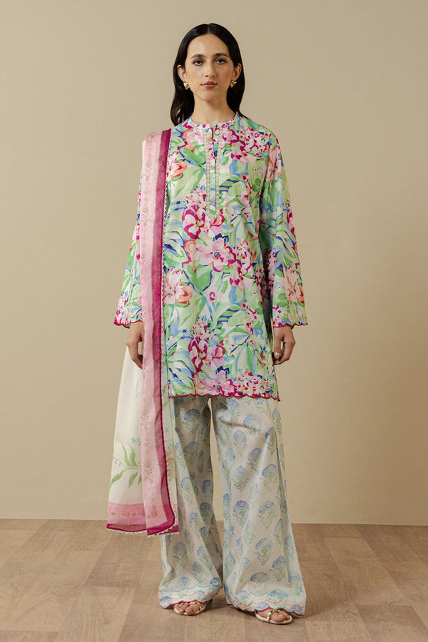 Zara Shahjahan | Coco Prints 26 | ELARIS-6A by Zara Shahjahan - Designer Dress  - Type : Ladies Clothes - Available at Libayah - 100% Original 