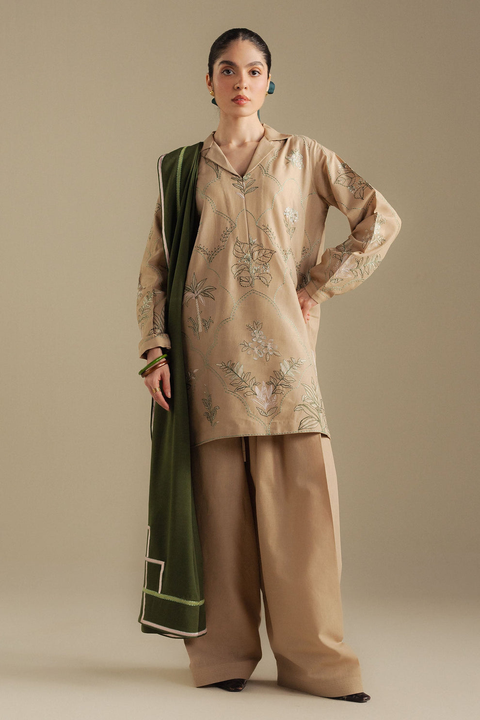 Zara Shahjahan | Coco Winter 25 | Amber-1A - Designer Dress - Type : Ladies Clothes - Available at Libayah - 100% Original