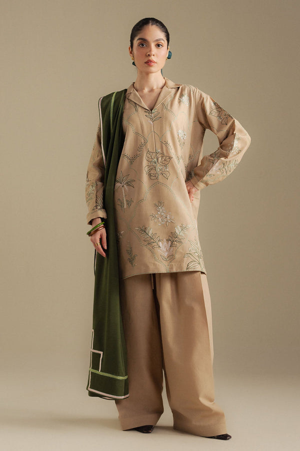 Zara Shahjahan | Coco Winter 25 | Amber-1A - Designer Dress - Type : Ladies Clothes - Available at Libayah - 100% Original