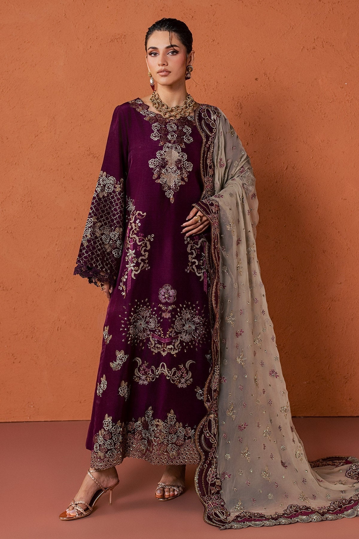 Nureh | Fancy Formal 26 | NP-829 by Nureh - Designer Dress  - Type : Ladies Clothes - Available at Libayah - 100% Original 