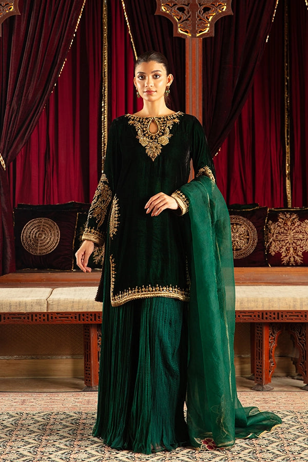 Laj | Velvets Formals | Amira by Laj - Designer Dress - Type: Ladies Clothes - Available at Libayah - 100% Original