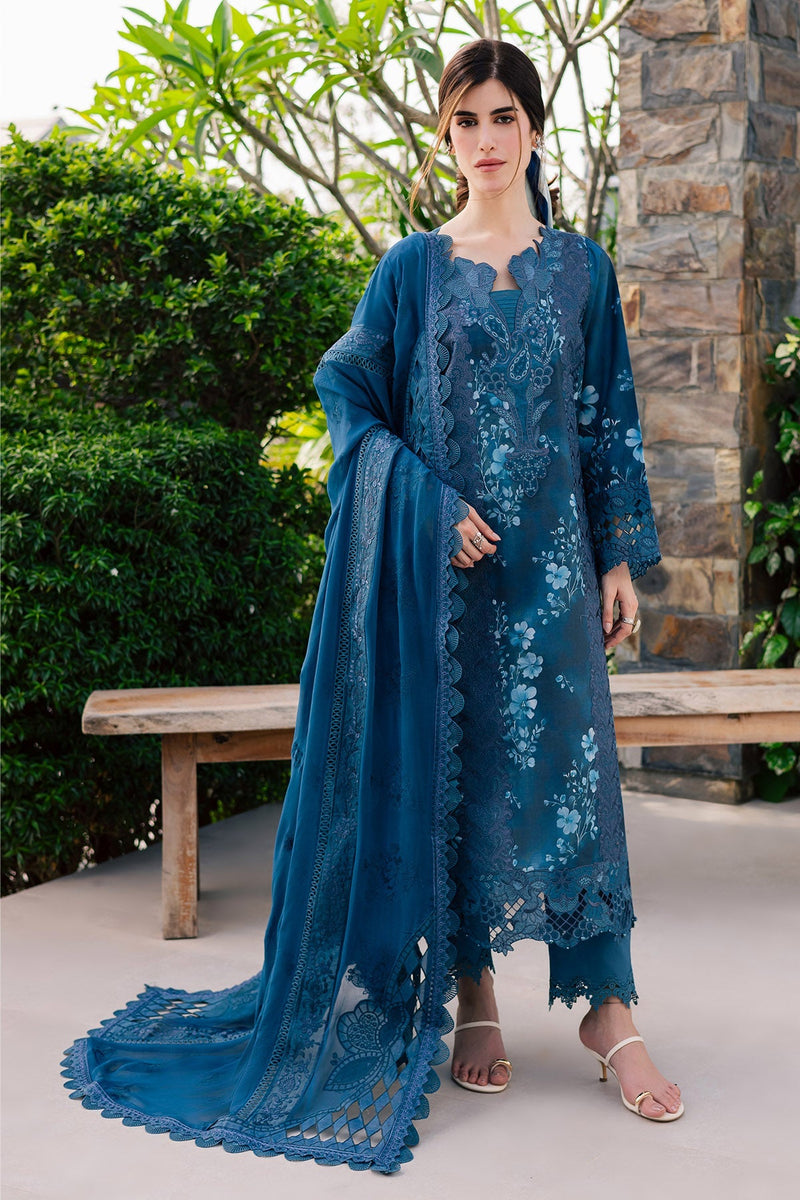 Nureh | Raha Lawn | NE-260 by Nureh - Designer Dress  - Type : Ladies Clothes - Available at Libayah - 100% Original 