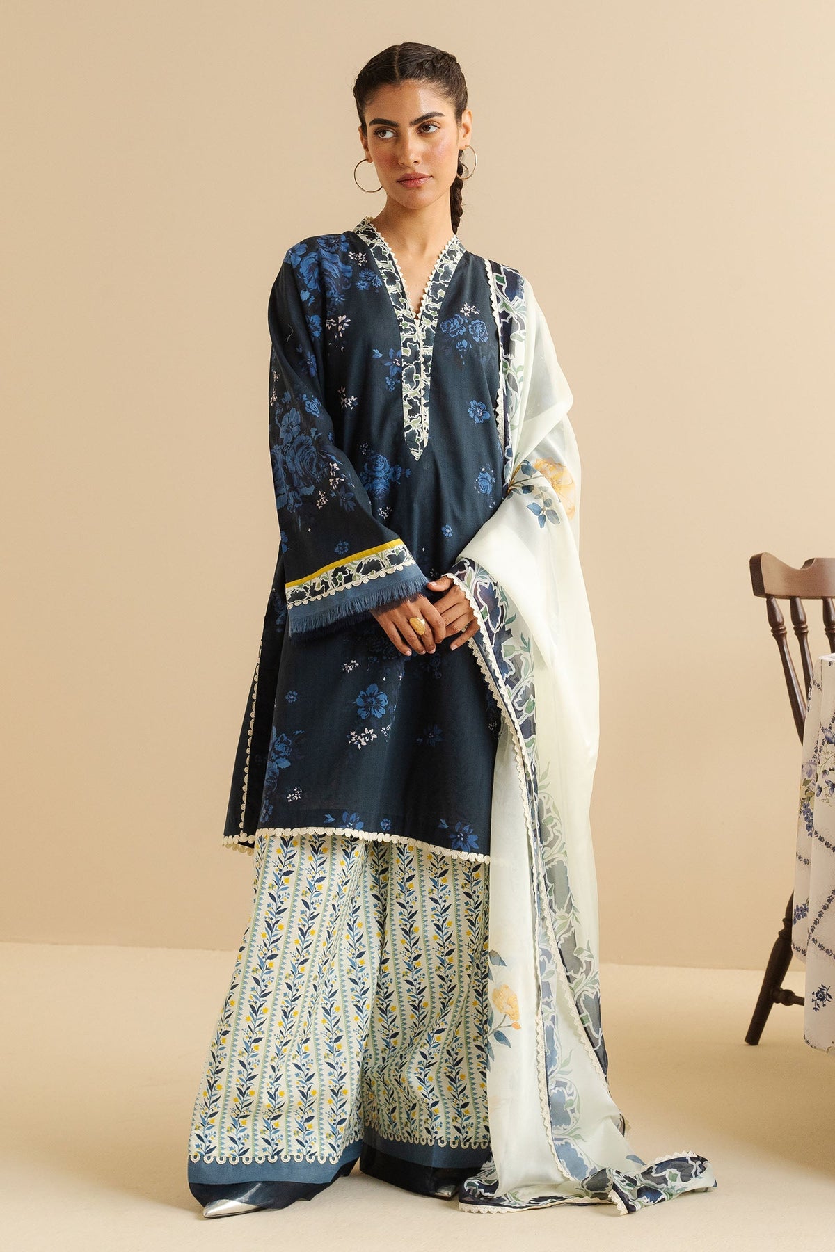 Zara Shahjahan | Coco Prints | Leya-1B by Zara Shahjahan - Designer Dress - Type: Ladies Clothes - Available at Libayah - 100% Original