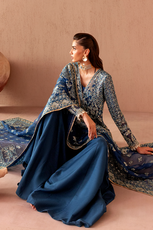 Emaan Adeel | Clay Couture | ELARA by Emaan Adeel - Designer Dress  - Type : Ladies Clothes - Available at Libayah - 100% Original 