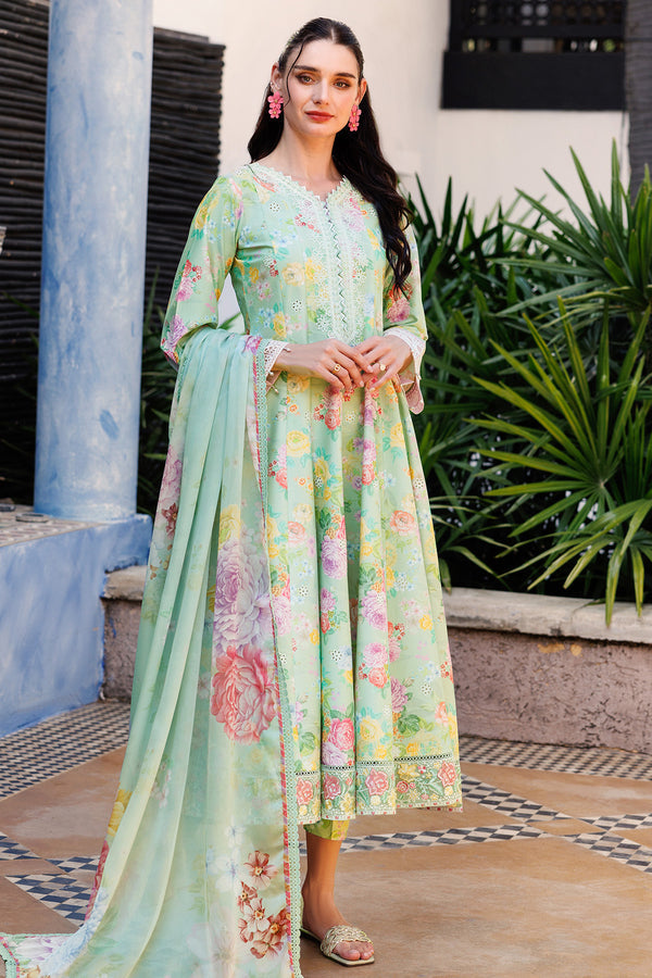 Farasha | Printed Essentials | Mint Dew by Farasha - Designer Dress - Type: Ladies Clothes - Available at Libayah - 100% Original