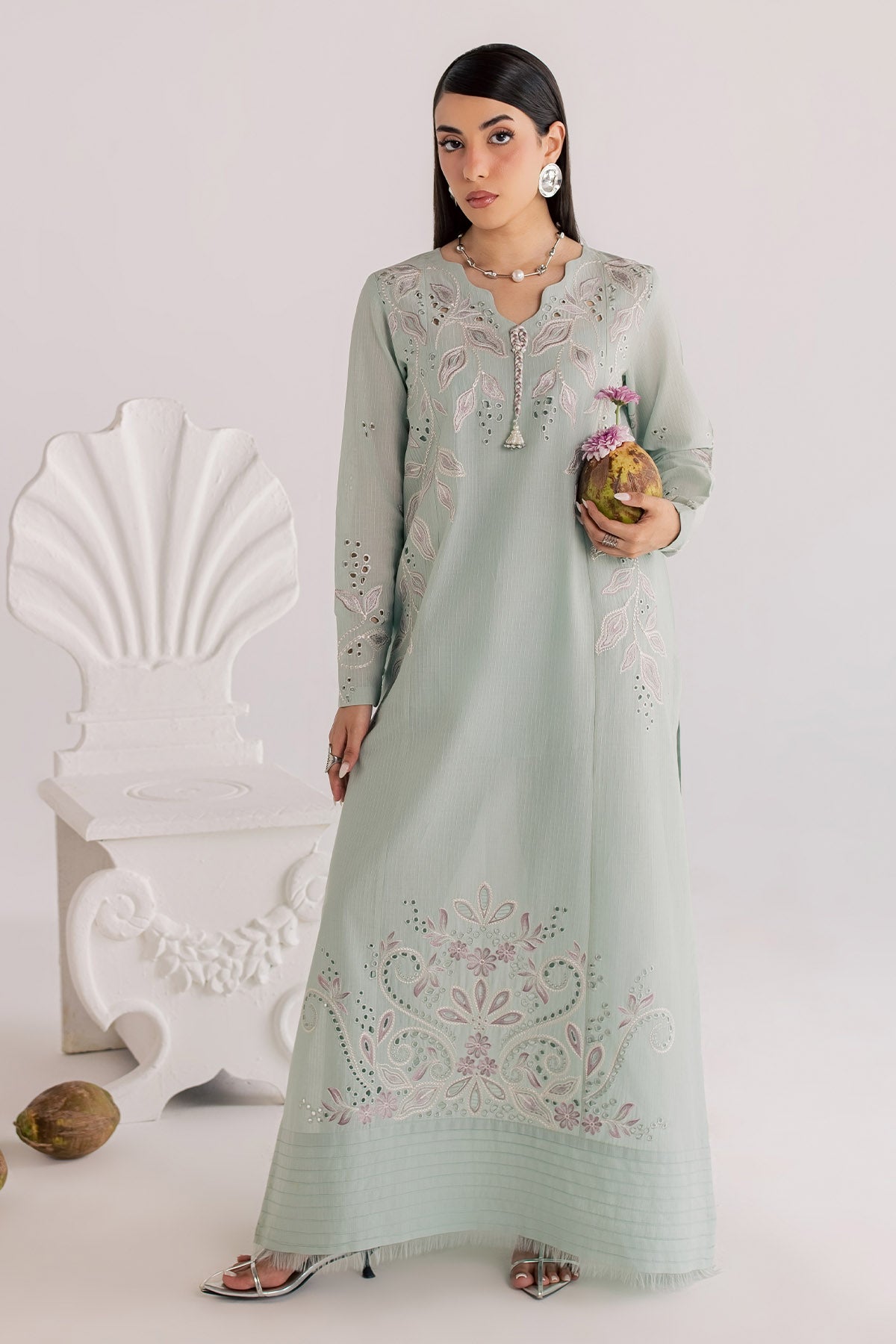 Nureh | Shades of Summer | NP-800 by Nureh - Designer Dress  - Type : Ladies Clothes - Available at Libayah - 100% Original 