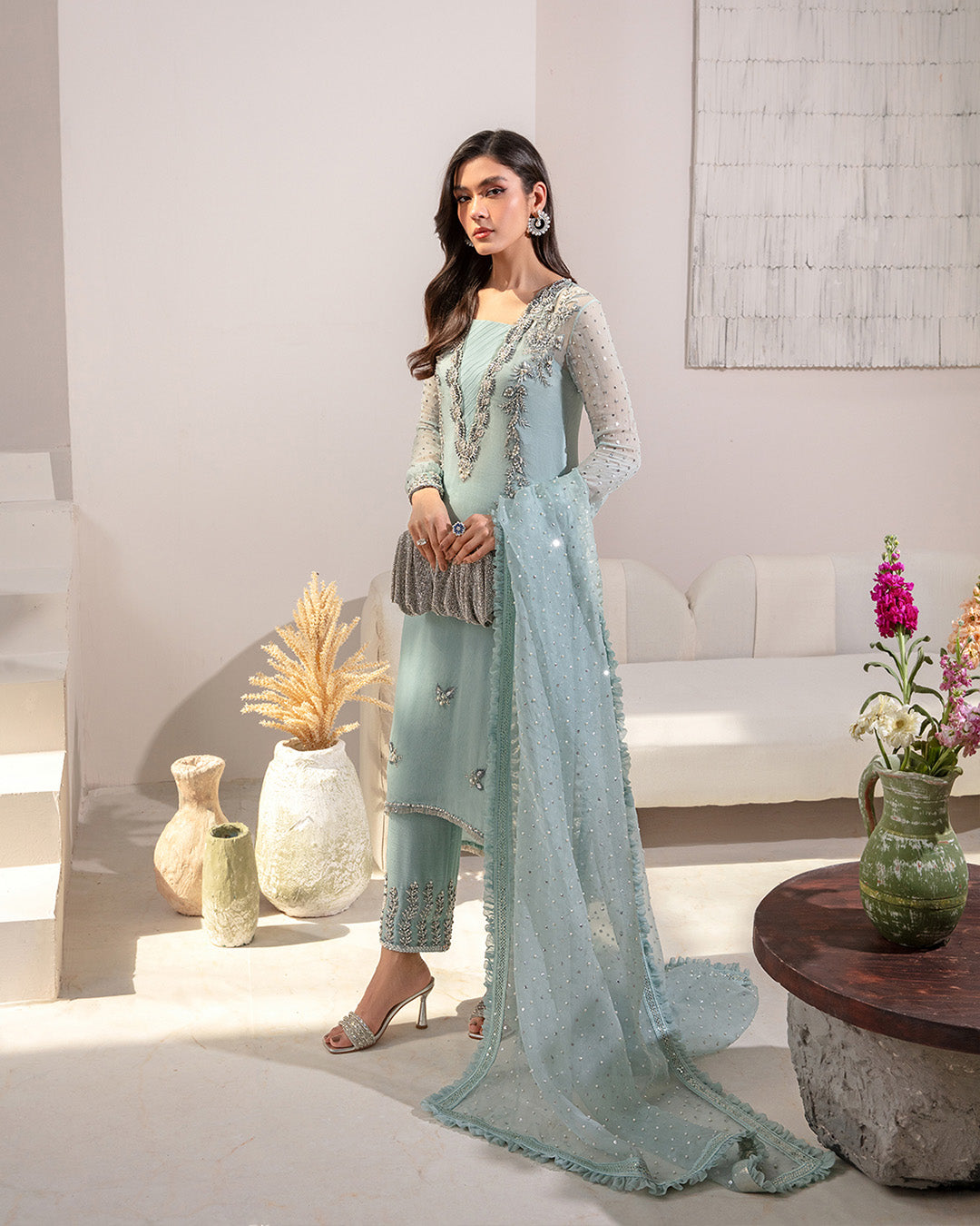 Faiza Saqlain | Lenora Luxury Pret | Arleena by Faiza Saqlain - Designer Dress - Type: Ladies Clothes - Available at Libayah - 100% Original