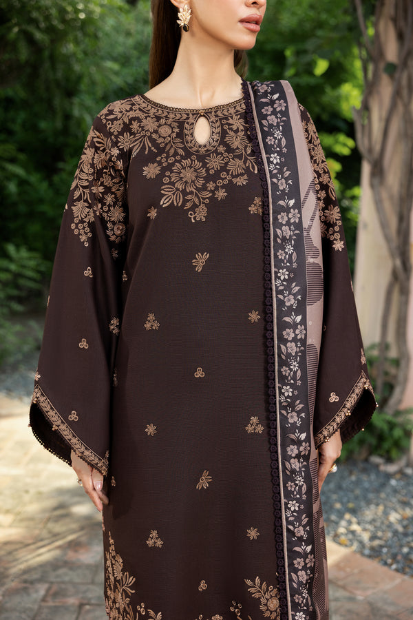 Farasha | Eminence Khaddar 25 | Woodmist by Farasha - Designer Dress - Type : Ladies Clothes - Available at Libayah - 100% Original 