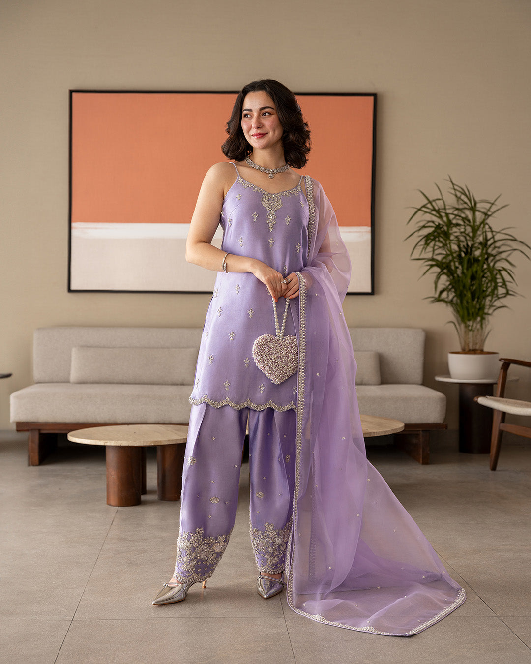 Faiza Saqlain | Reina Luxe | Renee by Faiza Saqlain - Designer Dress  - Type : Ladies Clothes - Available at Libayah - 100% Original 