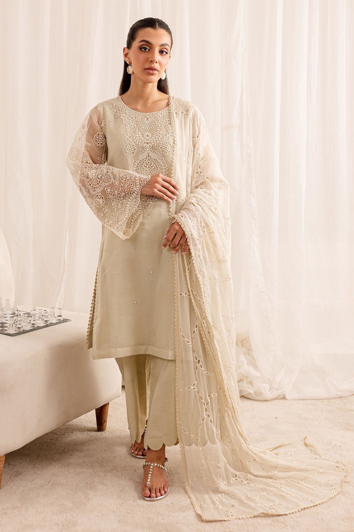Nureh | Fancy Formals | NP-522 by Nureh - Designer Dress - Type: Formal - Available at Libayah - 100% Original
