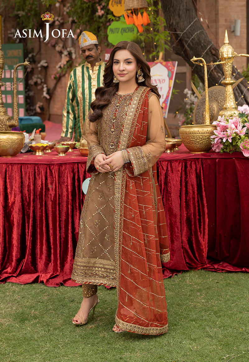 Asim Jofa | Jag Mag Formals | AJMJ-10 by Asim Jofa - Designer Dress - Type: Ladies Clothes - Available at Libayah - 100% Original