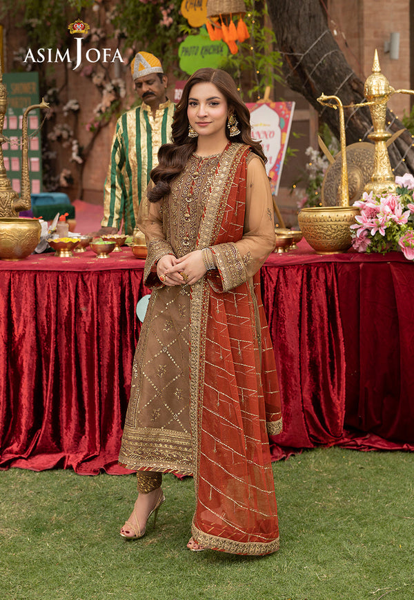 Asim Jofa | Jag Mag Formals | AJMJ-10 by Asim Jofa - Designer Dress - Type: Ladies Clothes - Available at Libayah - 100% Original
