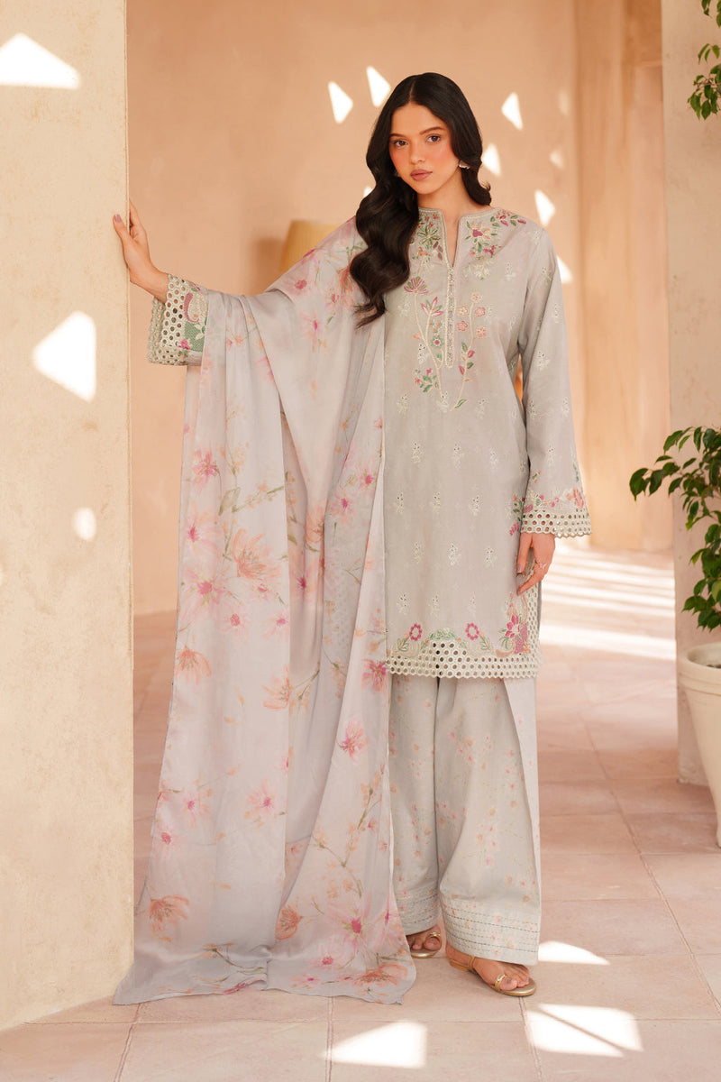Iznik | Eid lawn | EL-12 Embroidered Lawn by Iznik - Designer Dress  - Type : Ladies Clothes - Available at Libayah - 100% Original 