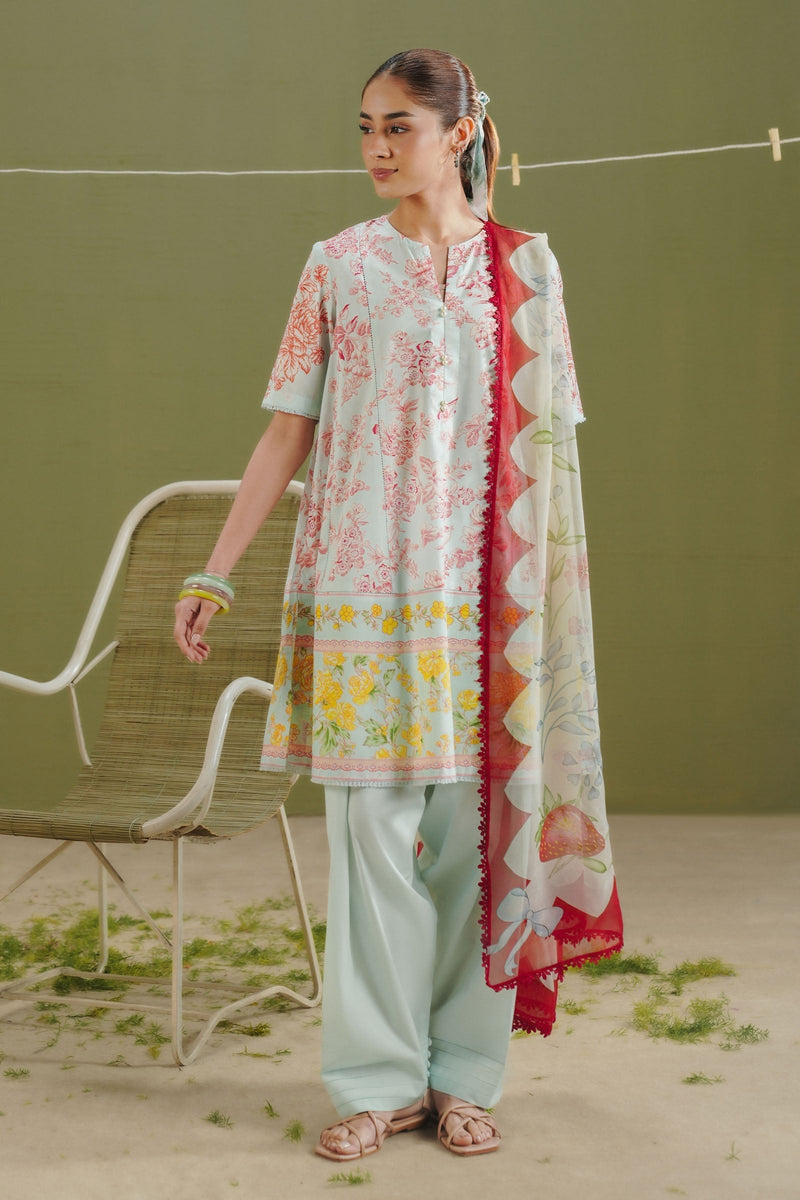 Zara Shahjahan | Coco Prints 26 | Elvo-4B - Designer Dress - Type : Ladies Clothes - Available at Libayah - 100% Original