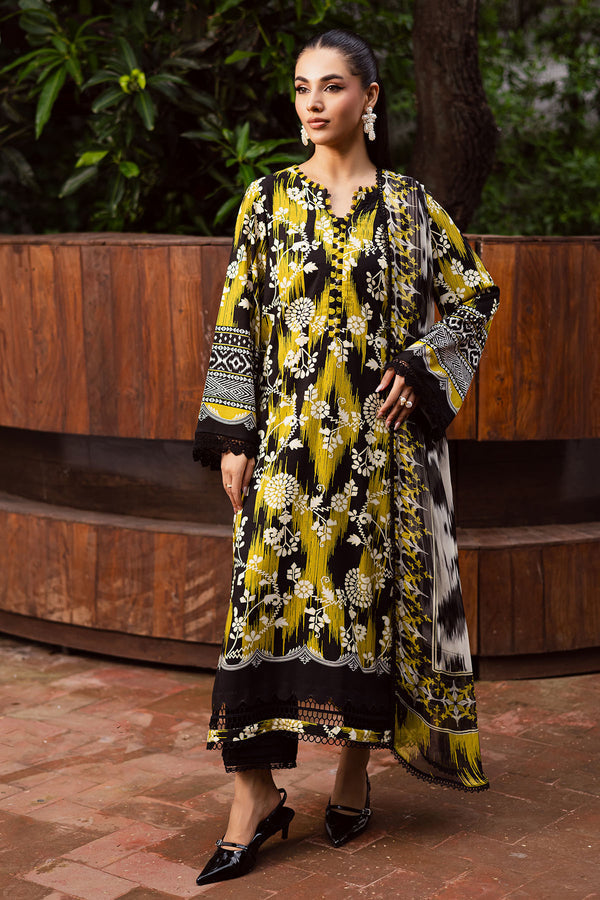 Nureh | Signature Printed Linen | SP-168 by Nureh - Designer Dress  - Type : Ladies Clothes - Available at Libayah - 100% Original 