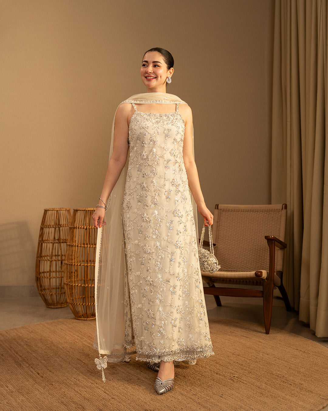 Faiza Saqlain | Reina Luxe | Penina by Faiza Saqlain - Designer Dress  - Type : Ladies Clothes - Available at Libayah - 100% Original 