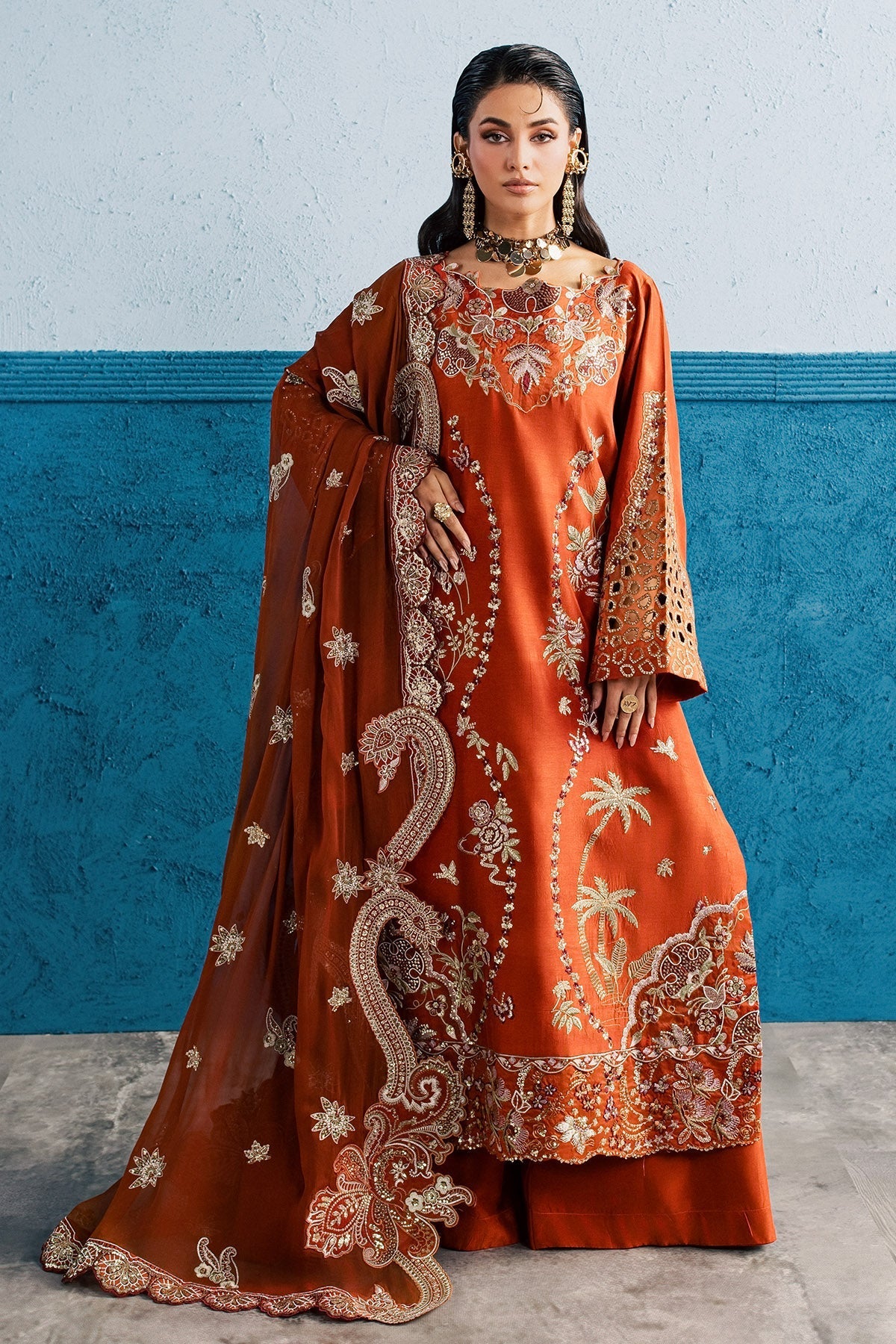 Nureh | Fancy Formal 26 | NP-827 by Nureh - Designer Dress  - Type : Ladies Clothes - Available at Libayah - 100% Original 