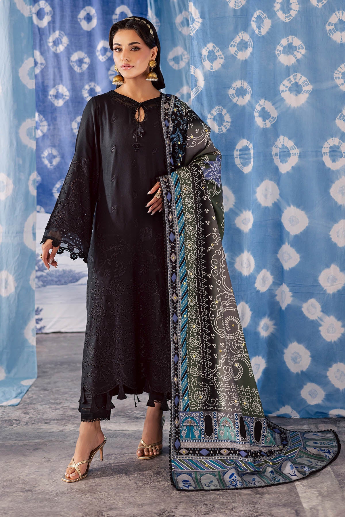 Nureh | Bazaar Luxe 25 | NE-209 by Nureh - Designer Dress  - Type : Ladies Clothes - Available at Libayah - 100% Original 