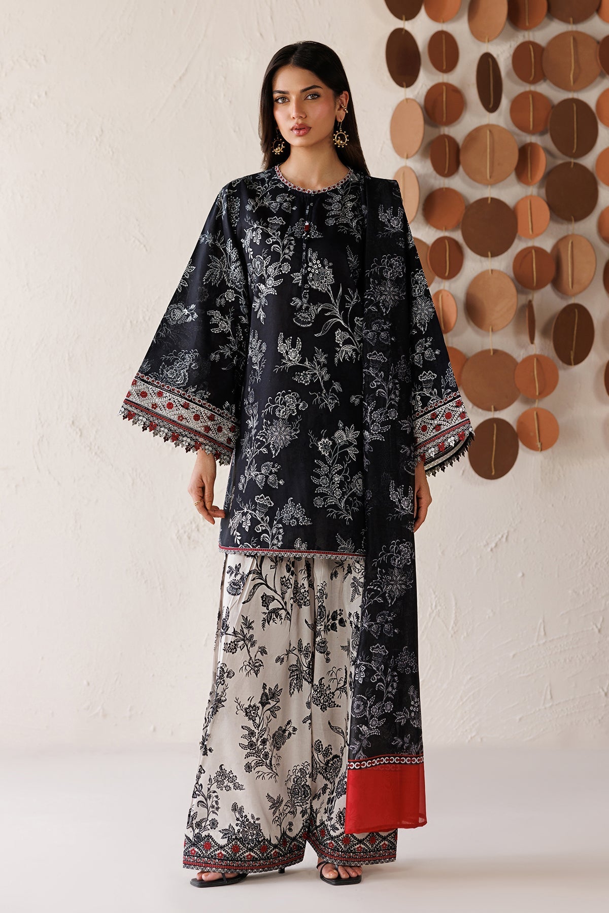 Baroque | Luxury Summer Pret | UF-4514 by Baroque - Designer Dress  - Type : Ladies Clothes - Available at Libayah - 100% Original 