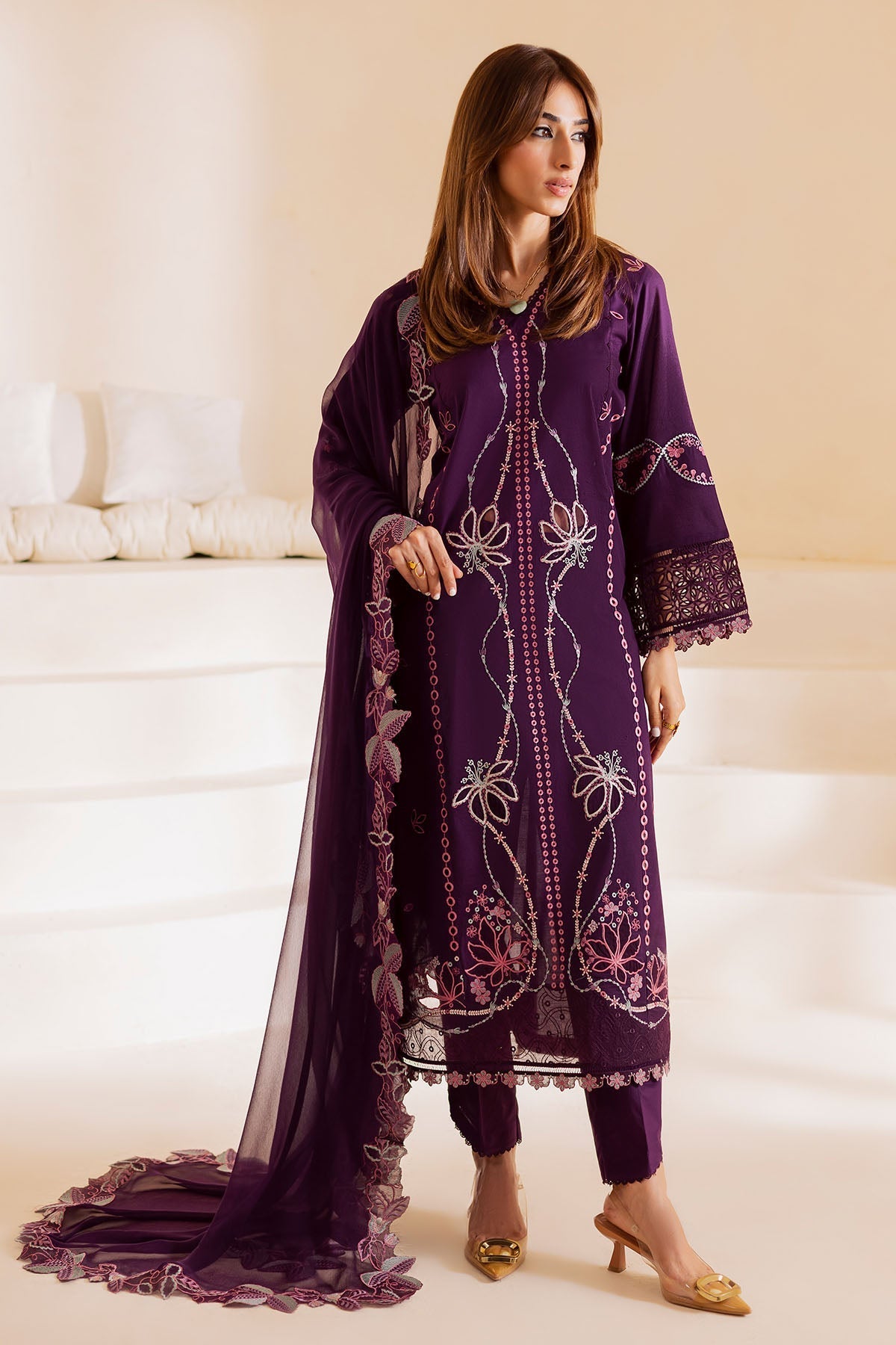 Nureh | Shades of Summer | NP-640 by Nureh - Designer Dress  - Type : Ladies Clothes - Available at Libayah - 100% Original 
