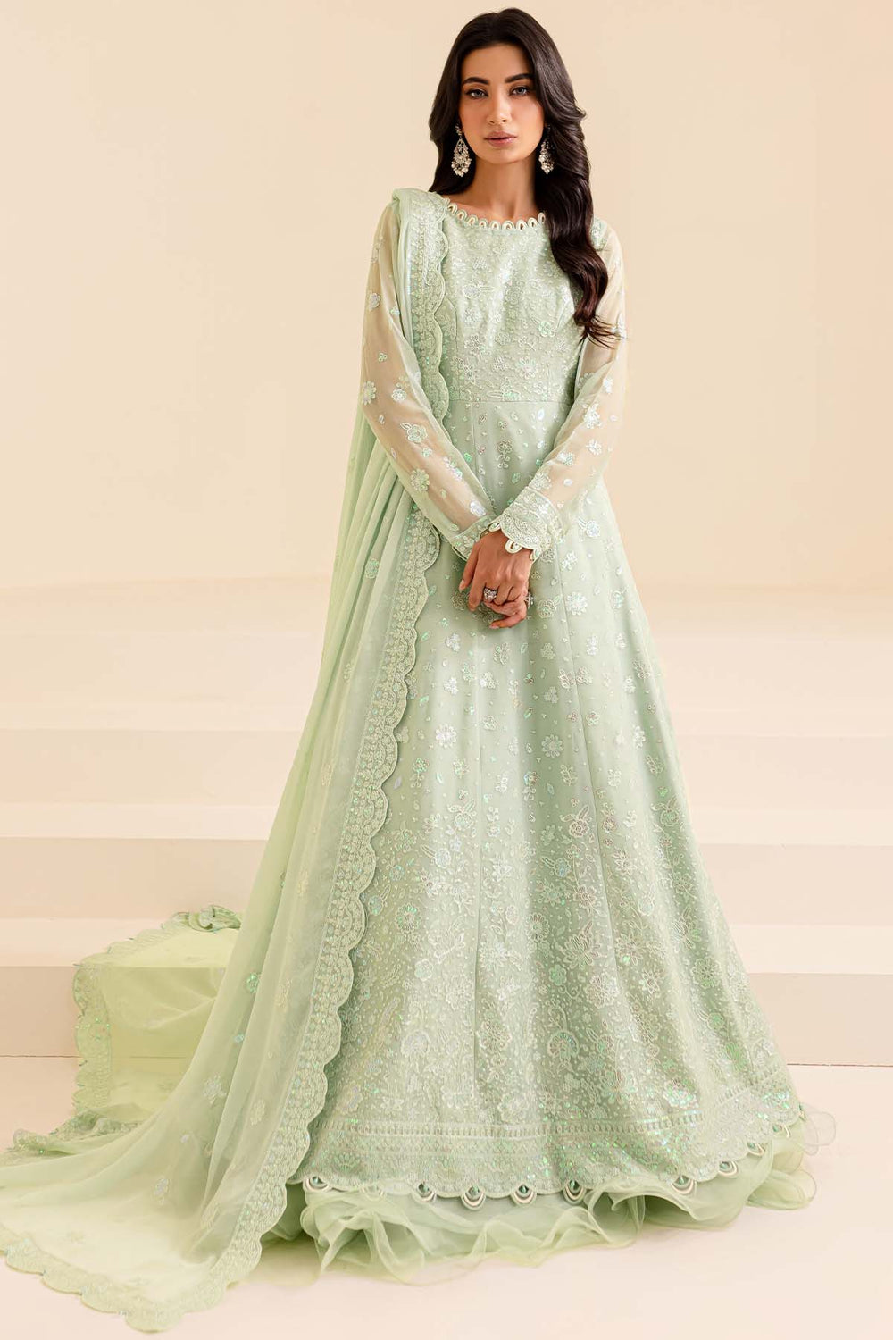 Farasha | Lumiere Formals | Aqua Dream by Farasha - Designer Dress - Type: Ladies Clothes - Available at Libayah - 100% Original