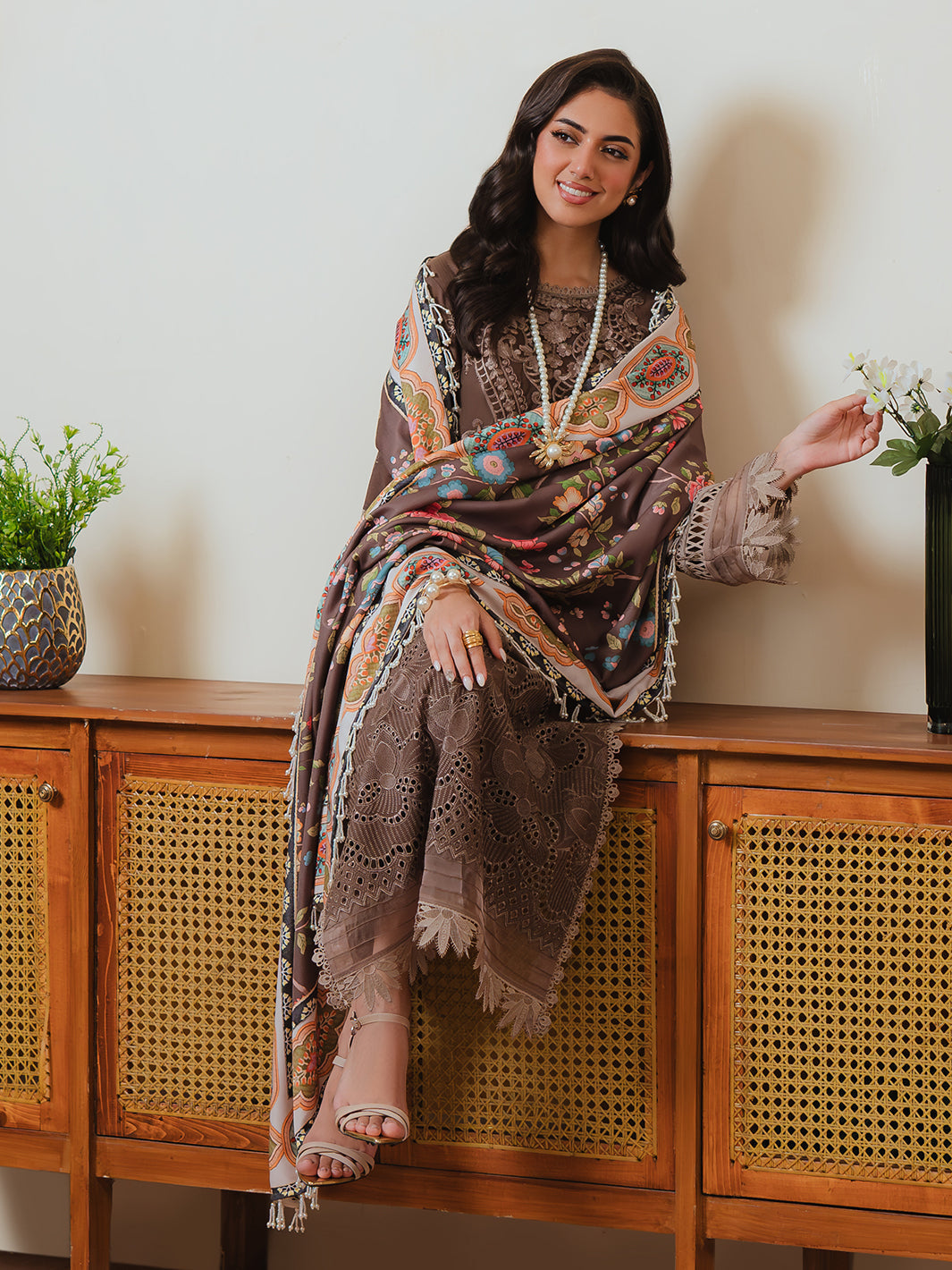 Mahnur | Stella Khaddar | SK-05A by Mahnur - Designer Dress - Type: Luxury - Available at Libayah - 100% Original