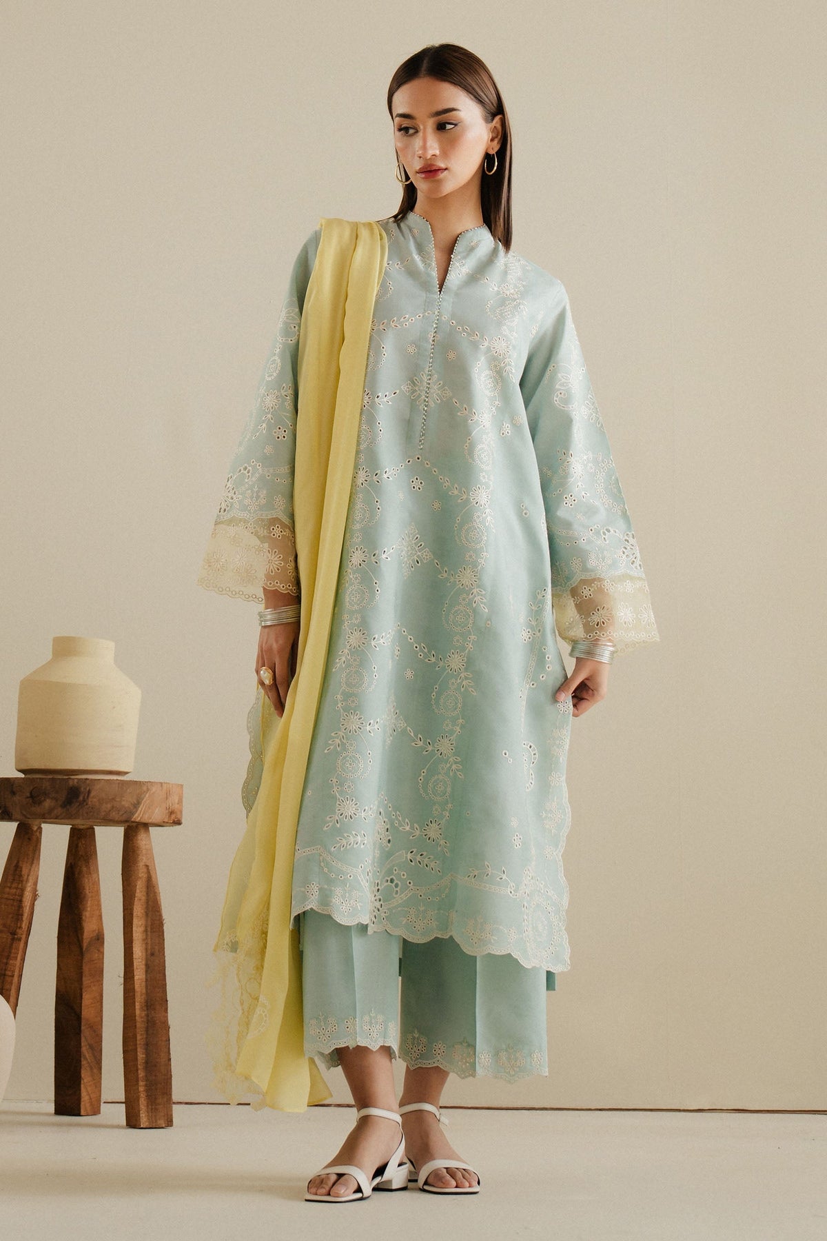 Zara Shahjahan | Eid Pret 25 | CR25P0222 by Zara Sahjahan - Designer Dress - Type: Ladies Clothes - Available at Libayah - 100% Original